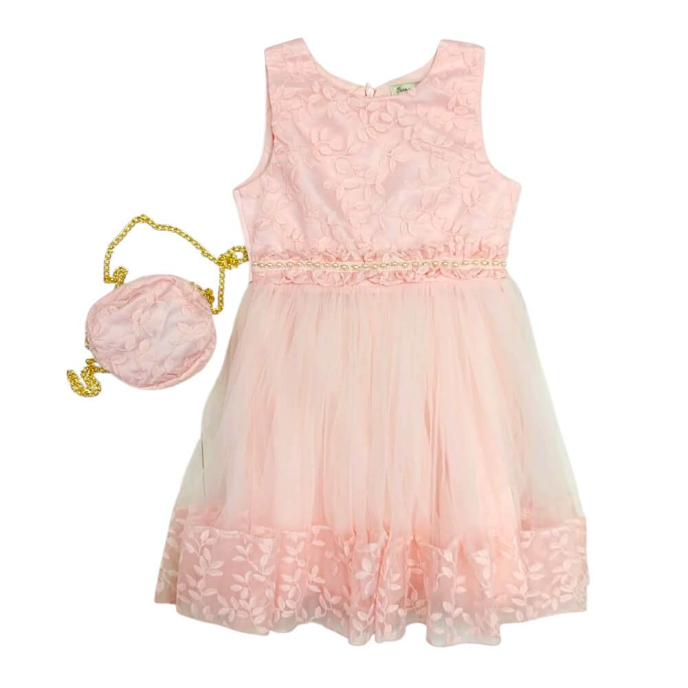 Φόρεμα Vintage Lace σε ροζ