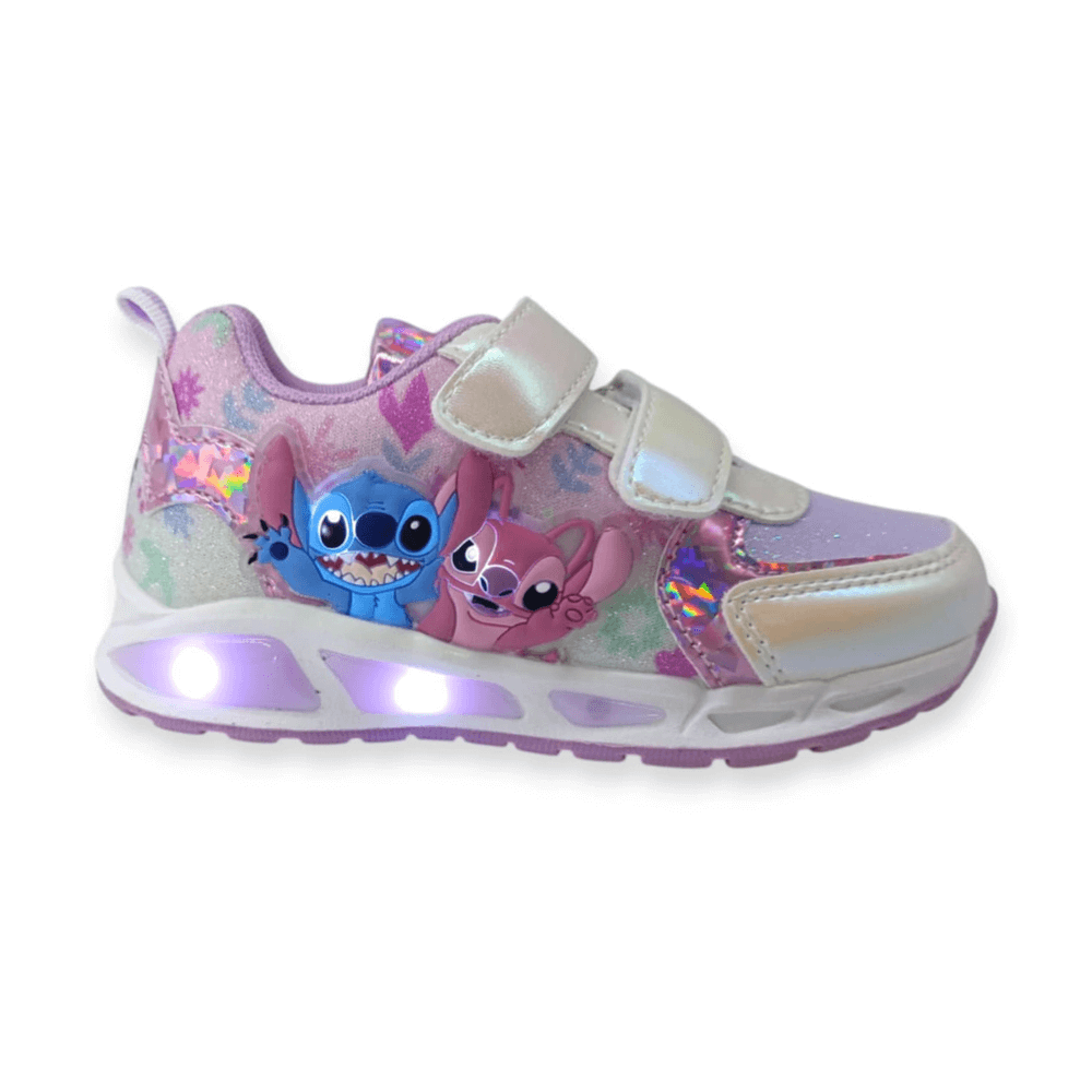 Ανατομικά sneakers Stitch σε μωβ
