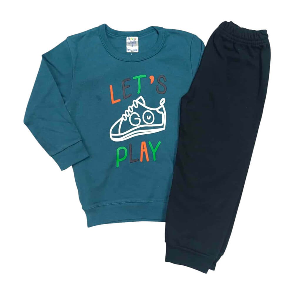 Βαμβακερή πιτζάμα Let's play