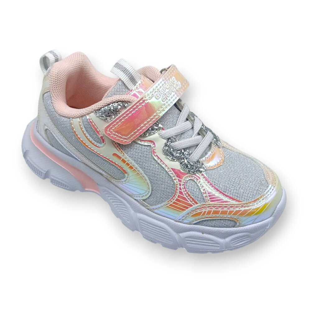 Ανατομικό Sneaker με ιριδίζουσες λεπτομέρειες