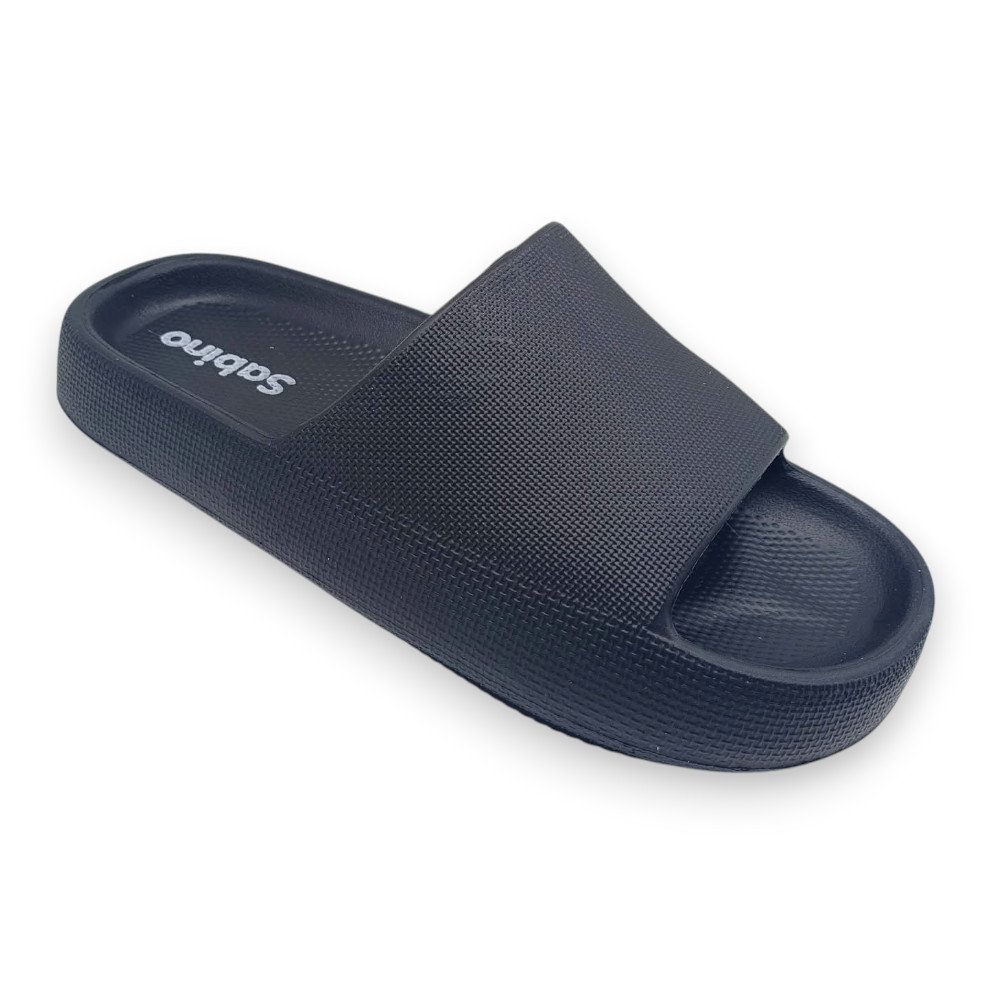 Ανατομικές παντόφλες θαλάσσης Sabino σε μαύρο