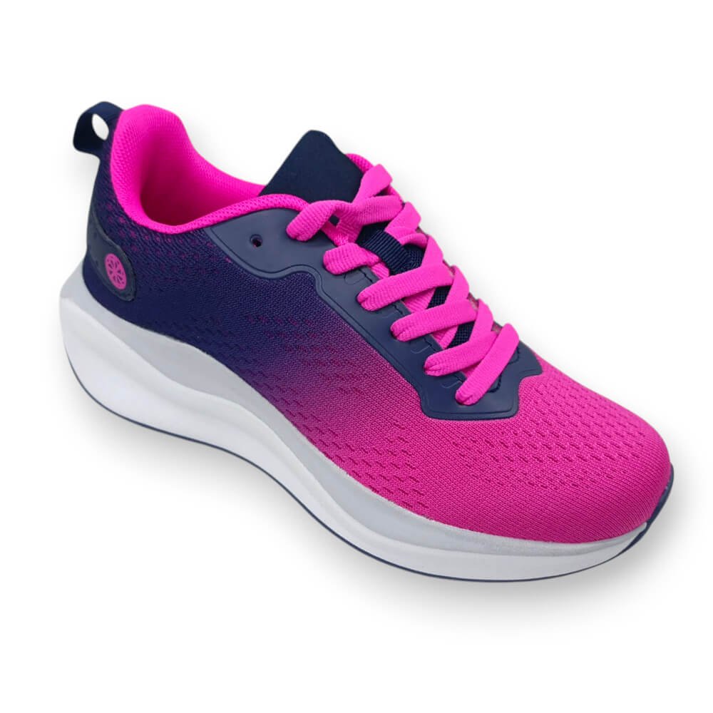 Γυναικεία Αθλητικά Sneakers – Ombre φουξ/μπλε