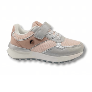 Ανατομικά Sneakers Ασημί/Ροζ